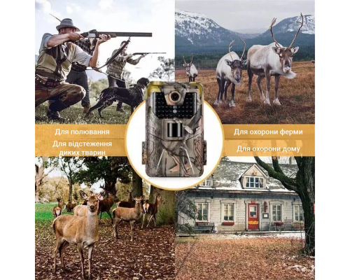 Фотоловушка Suntek HC 900M с GSM модулем G2/G3/G4, ночной съемкой и датчиком движения.