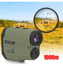 Профессиональный лазерный дальномер Artbull LS-1000 с угломером и дальностью до 1000 метров