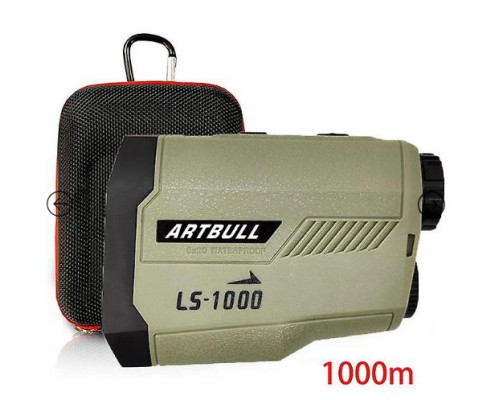 Лазерный дальномер Artbull LS-1000 – измерение расстояния до 1000 метров с учетом угла наклона и скорости движения.