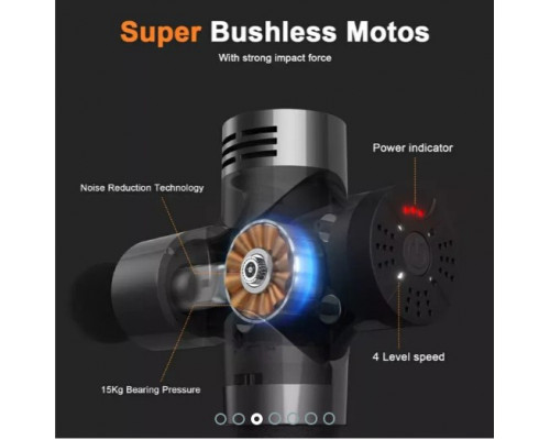 Профессиональный массажер Booster Pro 3 для тела – ударный перкуссионный прибор для восстановления