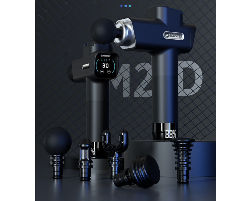 Перкуссионный массажёр Booster M2-D — массажный пистолет для эффективного массажа.