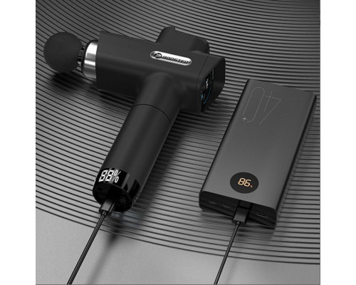 Перкуссионный массажёр Booster M2-D — массажный пистолет для эффективного массажа.