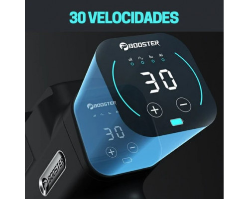 Перкуссионный массажёр Booster M2-D — массажный пистолет для эффективного массажа.