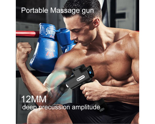 Перкуссионный массажёр Booster M2-D — массажный пистолет для эффективного массажа.