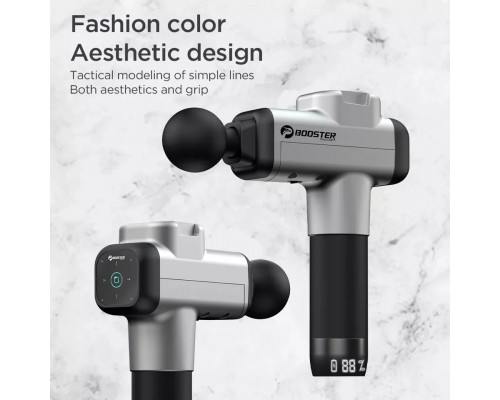 Перкуссионный массажер Booster M2-A — мощный ударный пистолет для массажа