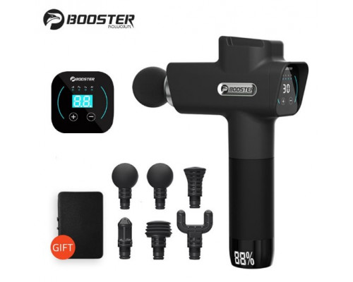 Перкуссионный массажер Booster M2-D — массажный пистолет для эффективного восстановления мышц.