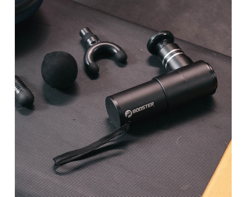 Перкуссионный массажер Booster Mini — компактное решение для эффективного снятия напряжения и боли.