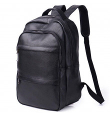 Мужской рюкзак для ноутбука и документов 28х42х18, сумка на спину из натуральной кожи Tiding Bag B2-37342A