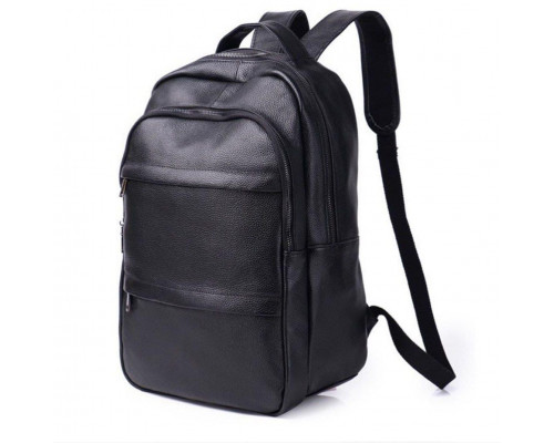 Мужской рюкзак для ноутбука и документов 28х42х18, сумка на спину из натуральной кожи Tiding Bag B2-37342A