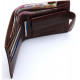 Мужское портмоне из натуральной кожи ST Leather В104 Коричневый