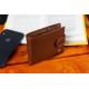Мужское портмоне из натуральной кожи ST Leather В104 Коричневый
