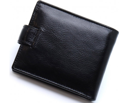 Стильное кожаное мужское портмоне ST Leather В103 Черный