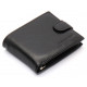 Черное кожаное мужское портмоне с зажимом для денег Marco Coverna MC-2006H-1