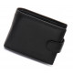 Черное мужское портмоне из натуральной кожи с визитницей Marco Coverna MC-2057-1