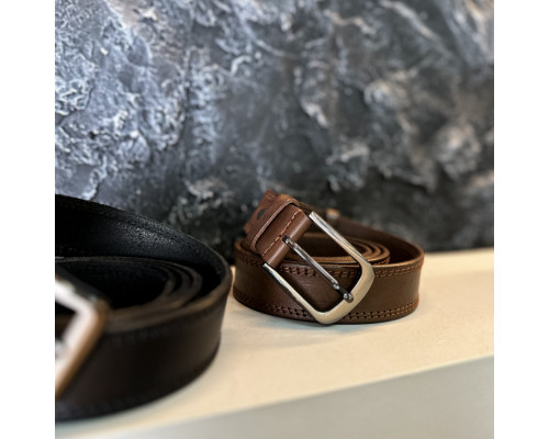 Мужской кожаный ремень
