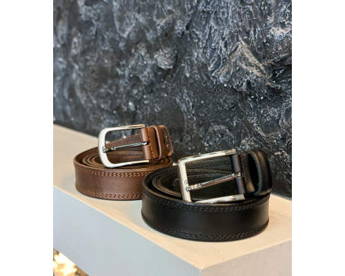 Мужской кожаный ремень