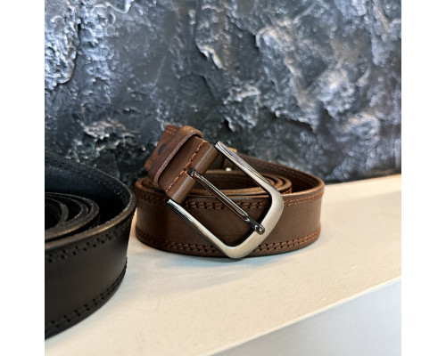 Мужской кожаный ремень