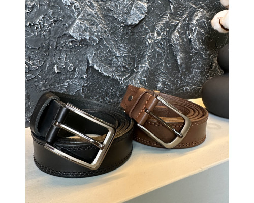 Мужской кожаный ремень