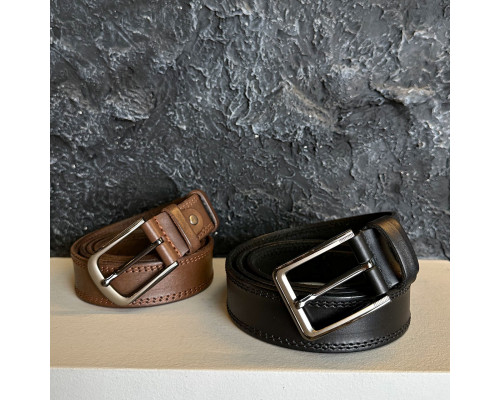 Мужской кожаный ремень