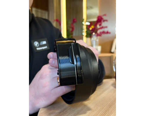 Мужской кожаный ремень с пряжкой автомат 4978