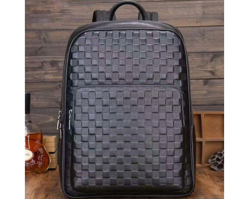 Рюкзак мужской 30х41х12, городской наплечник для ноутбука и документов Tiding Bag 13292 черный