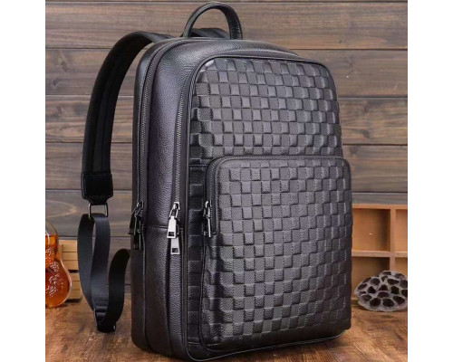 Рюкзак мужской 30х41х12, городской наплечник для ноутбука и документов Tiding Bag 13292 черный