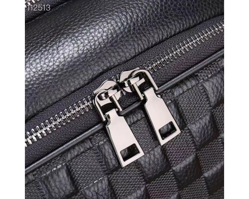 Рюкзак мужской 30х41х12, городской наплечник для ноутбука и документов Tiding Bag 13292 черный