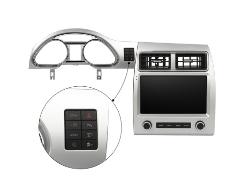 Штатная магнитола Lesko для Audi Q7 I (4L) 2005-2009 экран 9" 2/32Gb CarPlay 4G Wi-Fi GPS Prime