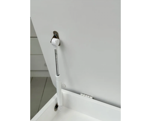 Столик с откидным верхом 53х60х45 и стульчик крылья бабочки 26.5х26х25, стол и стул для детей от 1 года, белый с фиолетовым