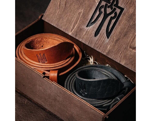 Подарунковий набір із двох чоловічих ременів Florida