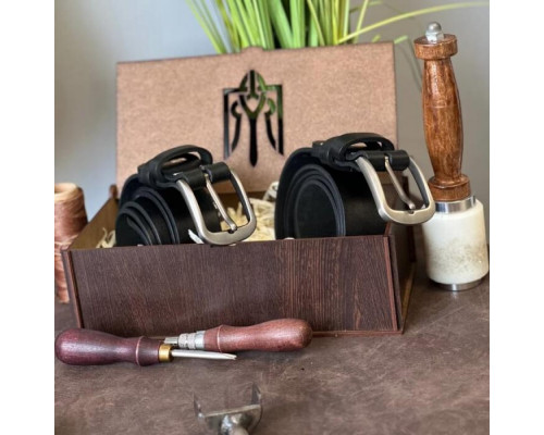 Подарунковий набір із двох чоловічих ременів Florida