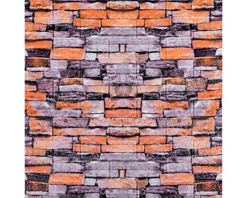 Декоративная 3D панель 700x770x6мм Кирпич Екатеринославский песчаник (045) SW-00000044