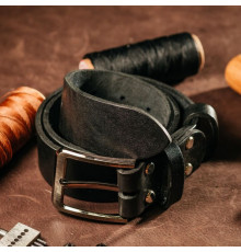 Чоловічий ремінь Florida чорний