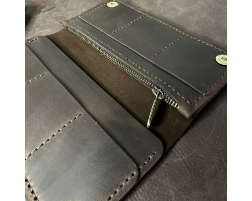 Чоловічий клатч Лонгер коричневий