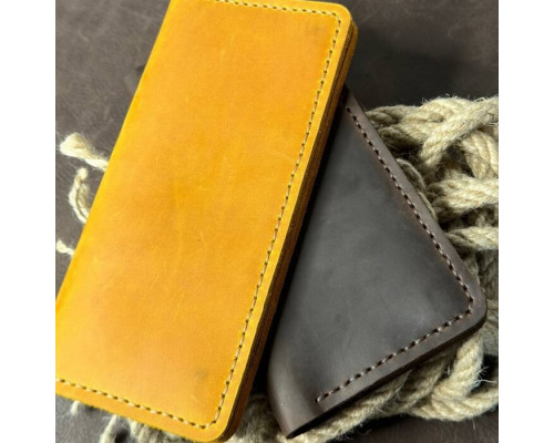 Чоловічий клатч Лонгер коричневий