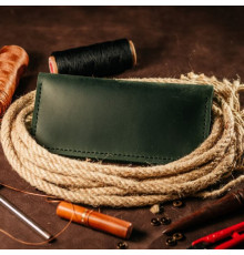 Чоловічий клатч Лонгер зелений