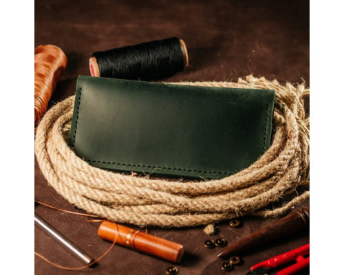 Чоловічий клатч Лонгер зелений