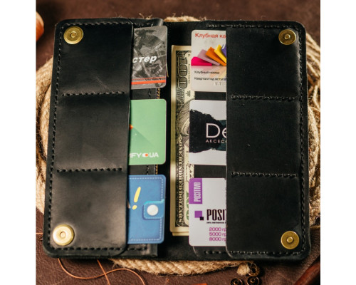 Чоловічий клатч Лонгер чорний