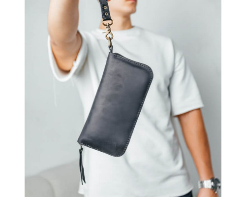 Чоловічий клатч Арізона чорний