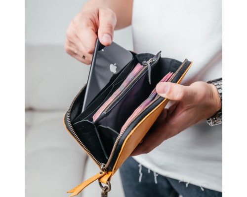 Чоловічий клатч Арізона рудий