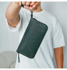 Чоловічий клатч Арізона зелений