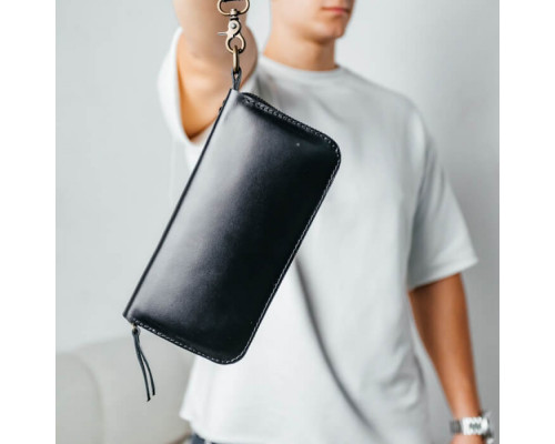 Чоловічий клатч гладкий