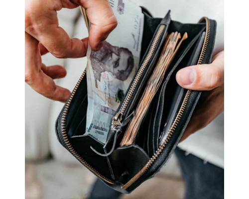 Чоловічий клатч гладкий