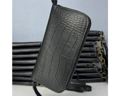Чоловічий клатч Крокодил