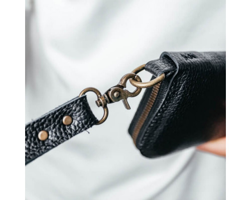 Чоловічий клатч зернистий