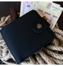 Чоловічий гаманець Біфолд Сіетл чорний