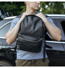 Чоловічий чорний рюкзак