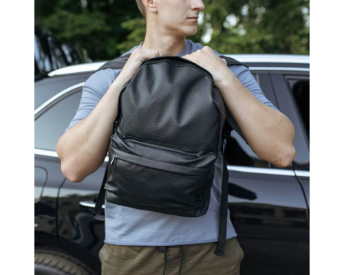 Чоловічий чорний рюкзак