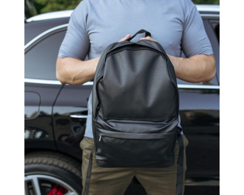 Чоловічий чорний рюкзак