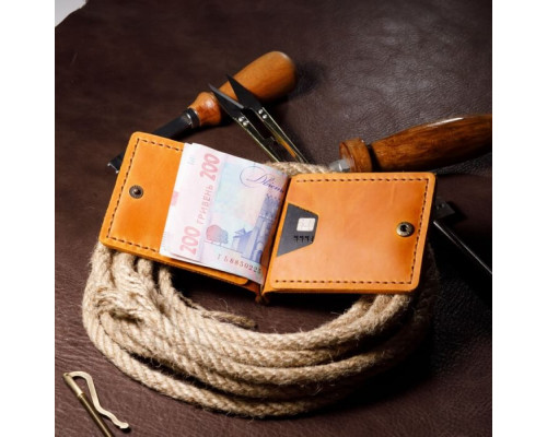 Затискач для грошей рудий Тризуб